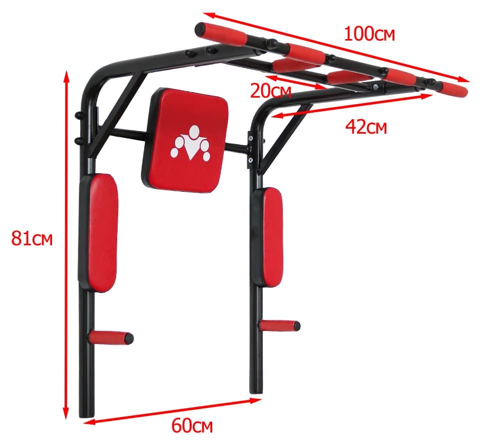 Универсальный турник для тренировки мышц рук пресса и спины