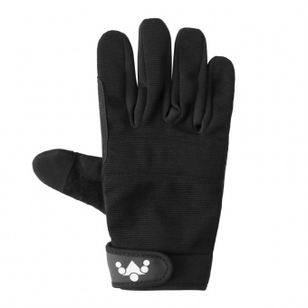 Фотография Перчатки для турника WORKOUT F3 Base черные WORKOUT для занятий на турниках и брусьях